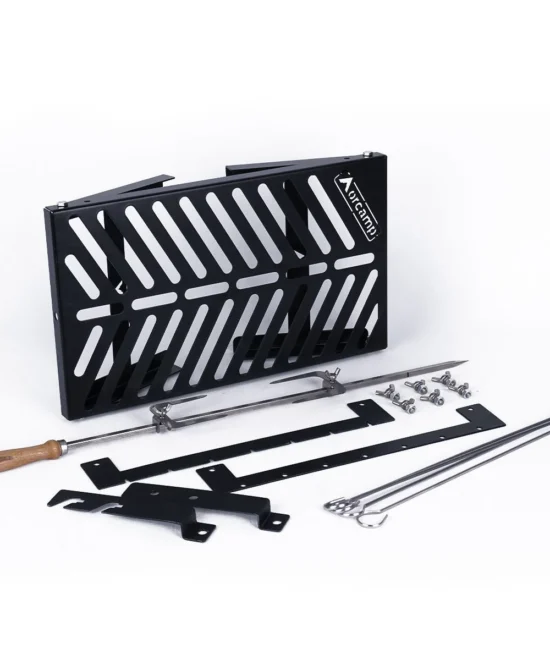 Orcamp G-386 Grilon Ateş Üstü Izgara – Şiş & Piliç Çevirme Aparatlı