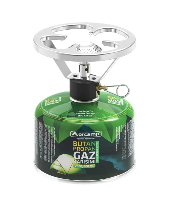 Orcamp K-192 Kamp Ocağı & 230 Gram Tüplü Set