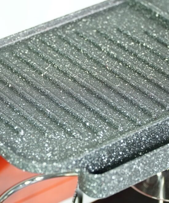 Orcamp K-629-50 İkili Ocak Granit Döküm Izgarası