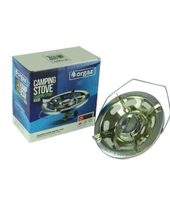 Orgaz CK-635 Çakmaklı Kutulu Turbo Kamp Ocağı (Dar Çember)