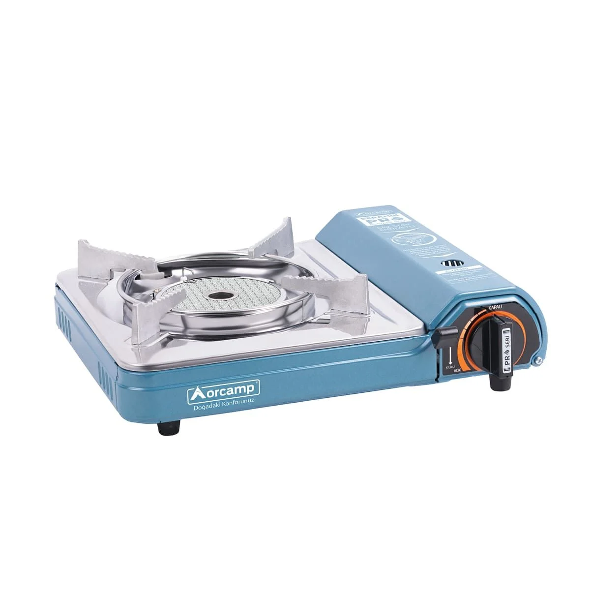 Orcamp CK-508 Seramik Profesyonel Portatif Kamp Ocağı Mavi