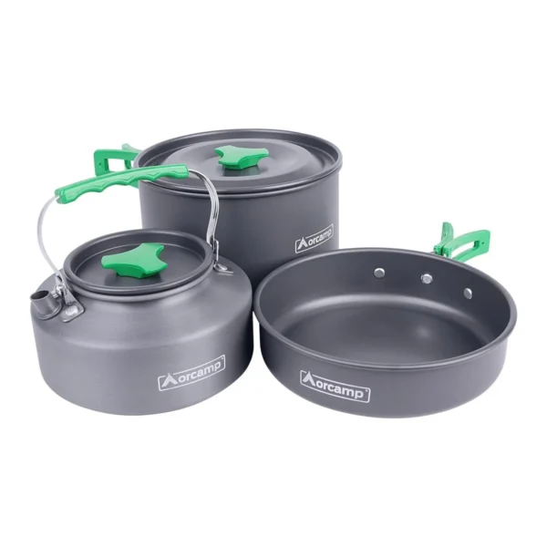 Orcamp OUT-1150 Alüminyum Tencere Seti 3 Parça