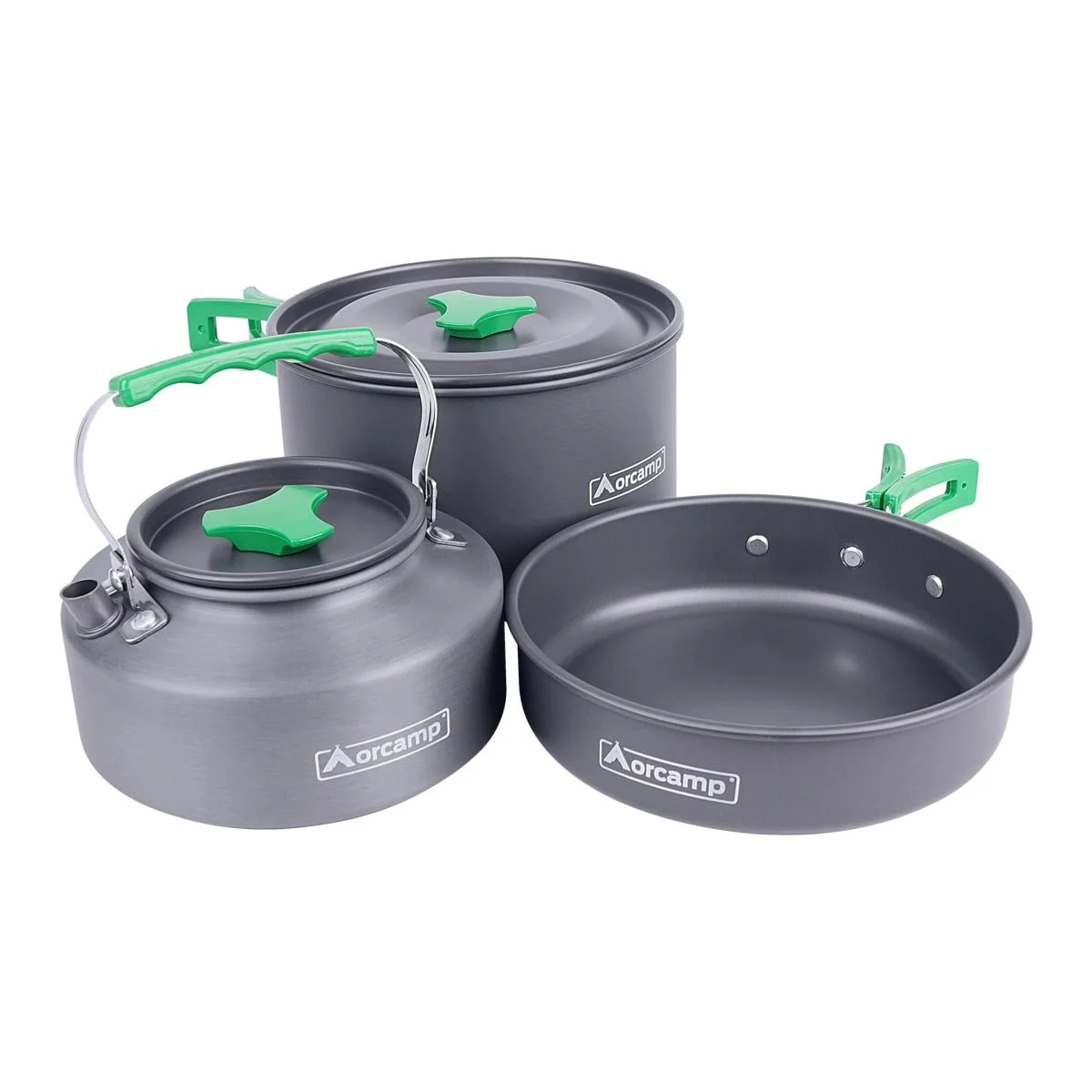 Orcamp OUT-1150 Alüminyum Tencere Seti 3 Parça
