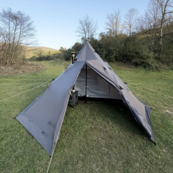 Orcamp Dome 4 Kişilik Kamp Çadırı – Soba Bacalı – 4 Mevsim