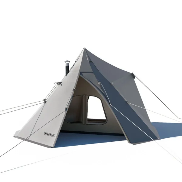 Orcamp Dome 4 Kişilik Kamp Çadırı – Soba Bacalı – 4 Mevsim