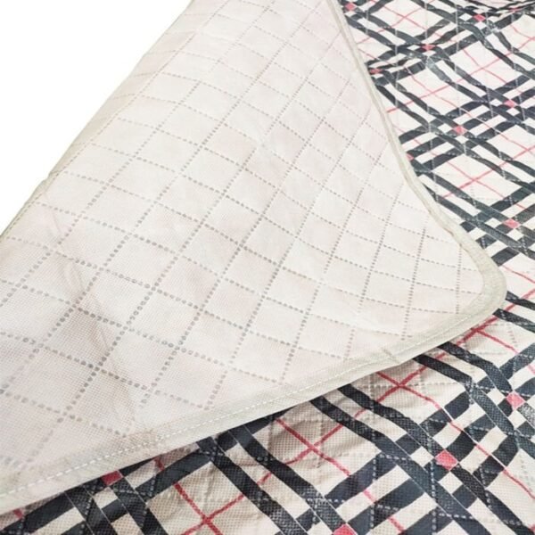 Orcamp Lastikli Çantalı Elyaf Dolgulu Su Geçirmez Piknik Örtüsü