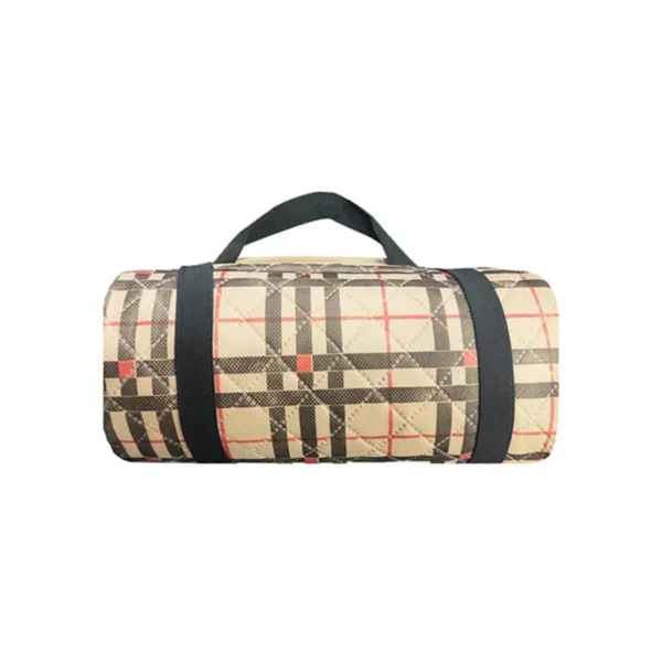 Orcamp Lastikli Çantalı Elyaf Dolgulu Su Geçirmez Piknik Örtüsü