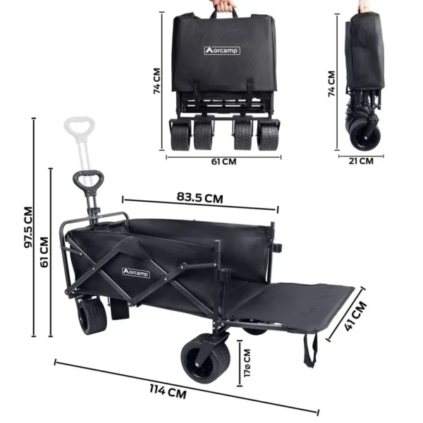 Orcamp Rover Katlanabilir Kamp Arabası