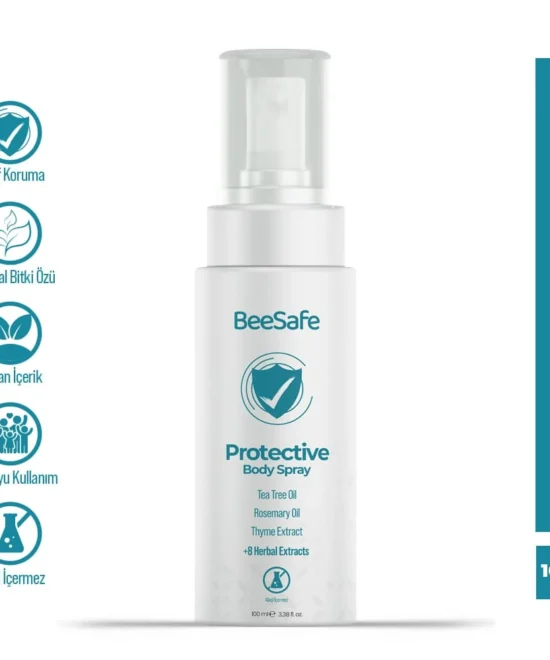 BeeSafe Doğal Kene ve Sivrisinek Kovucu Sprey  – 100 ml